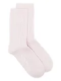 N.Peal ribbed socks - Pink