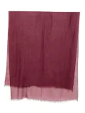 N.Peal cashmere shawl - Red