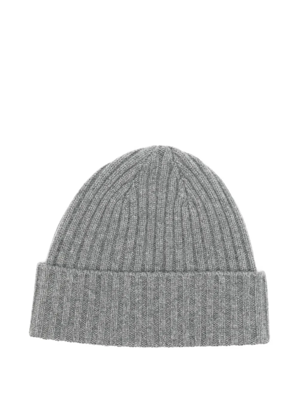 N.Peal chunky ribbed hat | Grey | Image 1