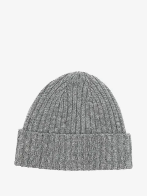 N.Peal bonnet en maille nervurée