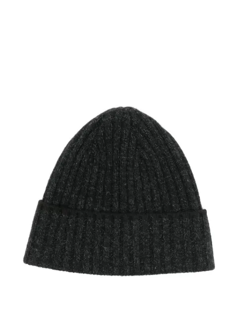 N.Peal ribbed cashmere hat