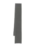 N.Peal ribbed scarf - Grey