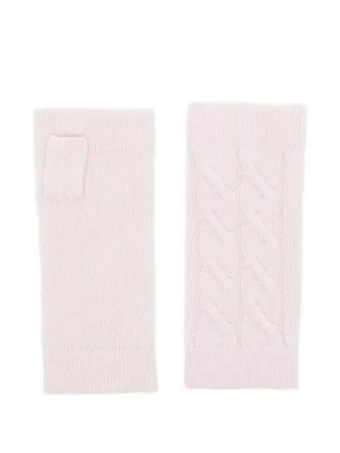 N.Peal cable fingerless gloves