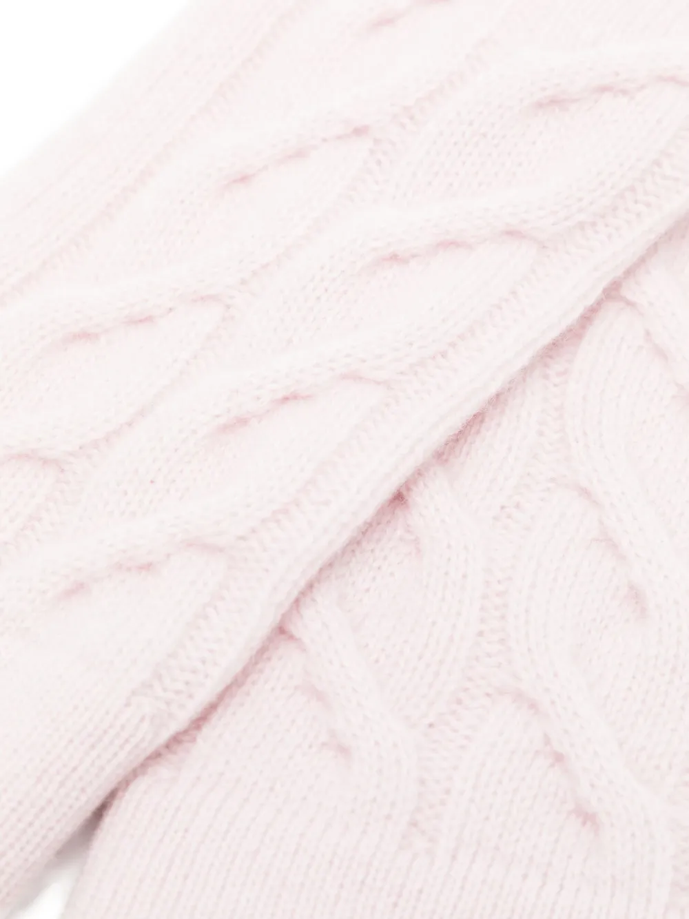 N.Peal Vingerloze handschoenen - Roze