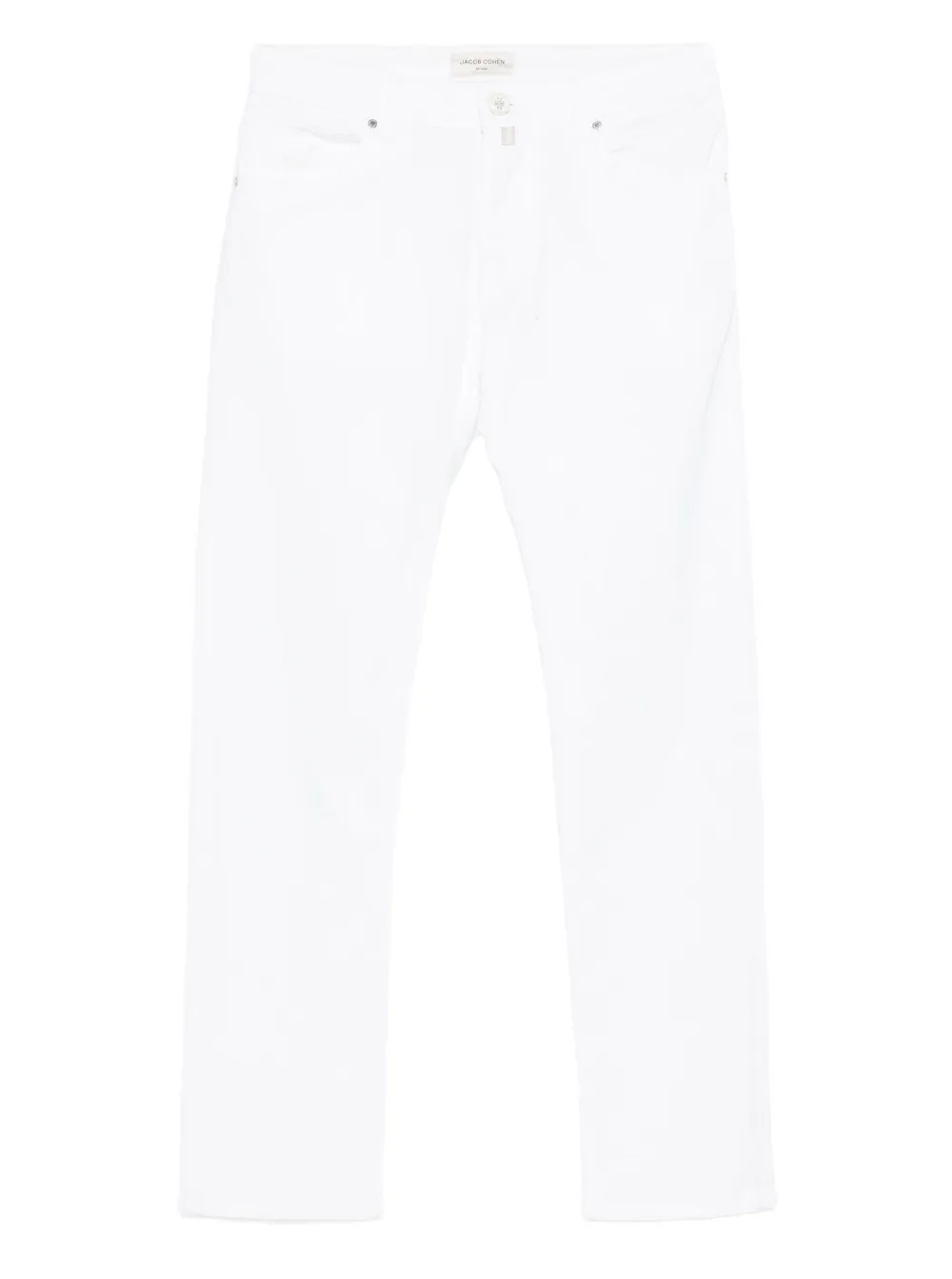 Jacob Cohën Nick five-pocket jeans - ホワイト Jacob Cohën Nick five-pocket jeans - ホワイト