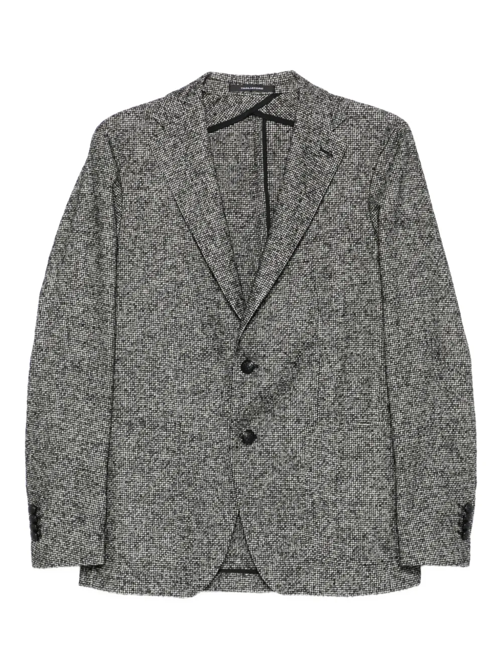 Tagliatore Blazer met twee knopen en textuur Zwart