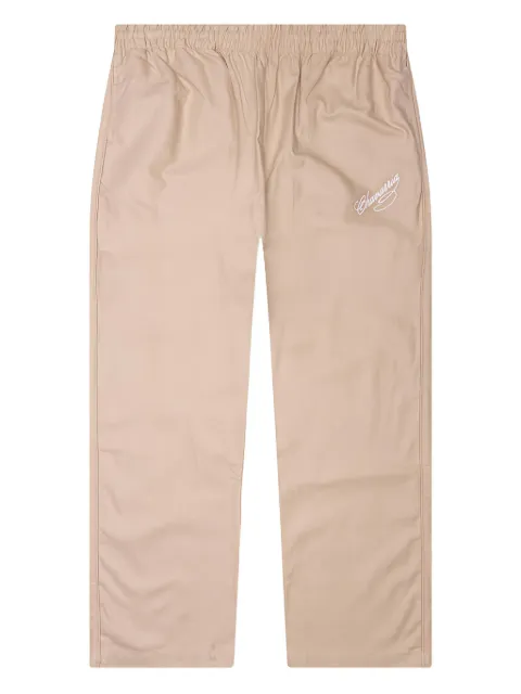 Willy Chavarria embroidered elasticated trousers