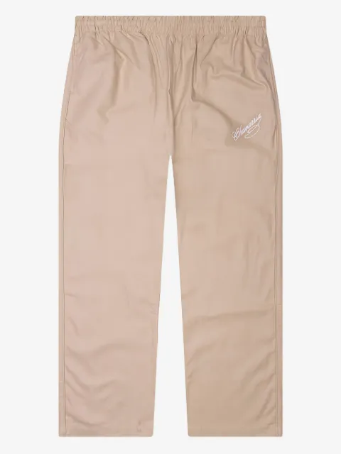 Willy Chavarria embroidered elasticated trousers