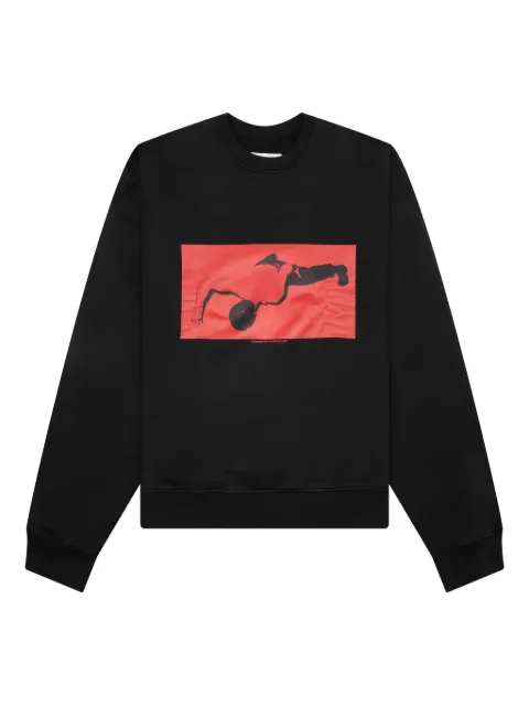 D-R-G-N graphic-print sweater