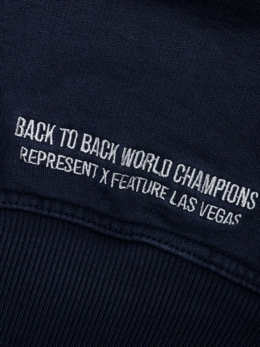 Represent Katoenen hoodie Blauw