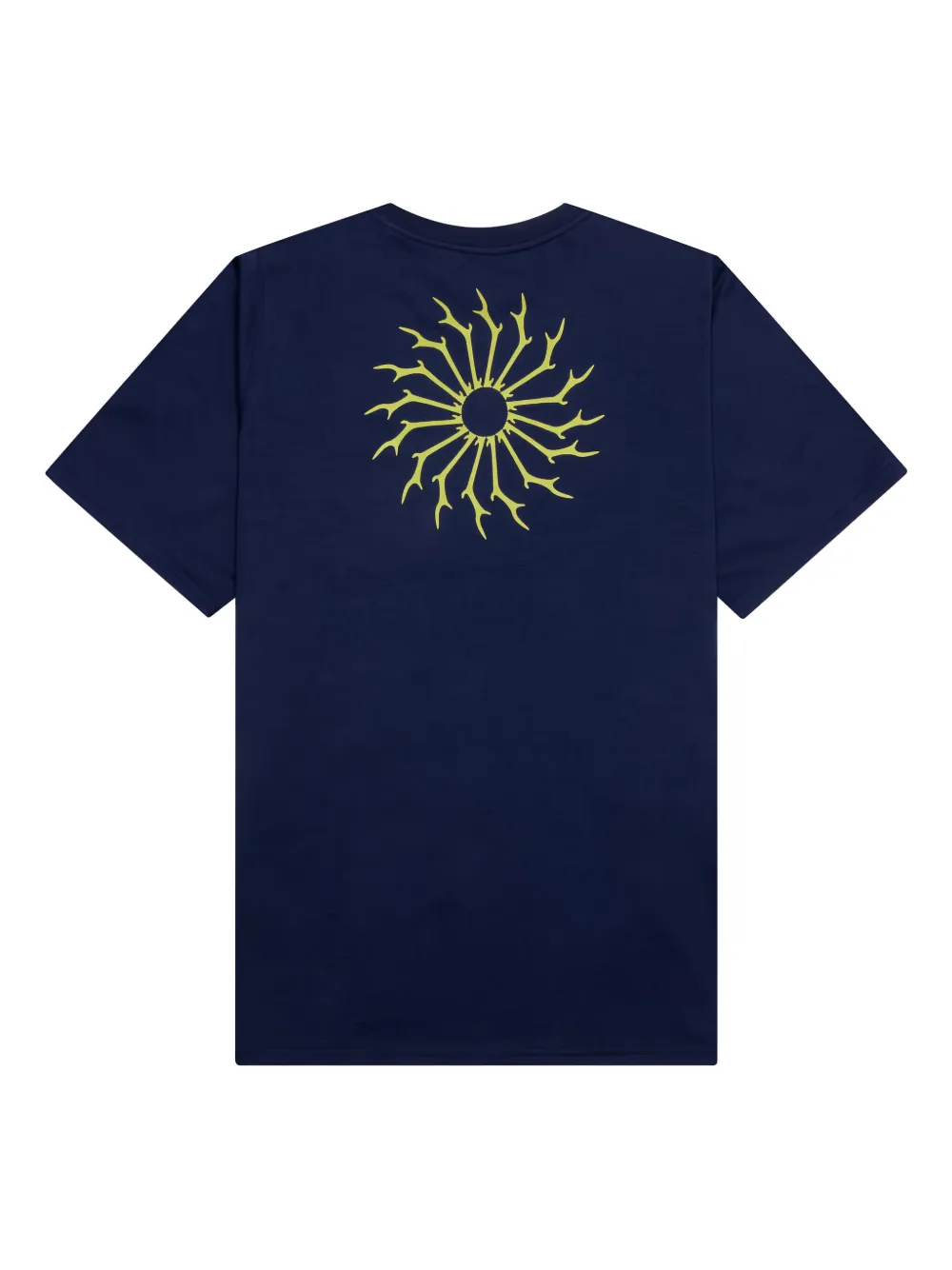 SOUTH2 WEST8 T-shirt met doodskopzak - Blauw