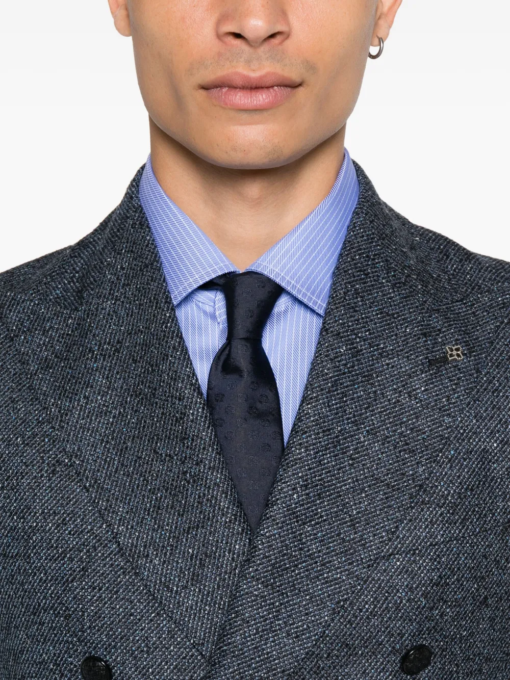 Tagliatore Blazer met dubbele rij knopen Blauw