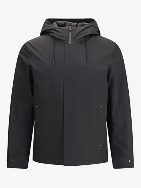 Woolrich chamarra con capucha y cierre
