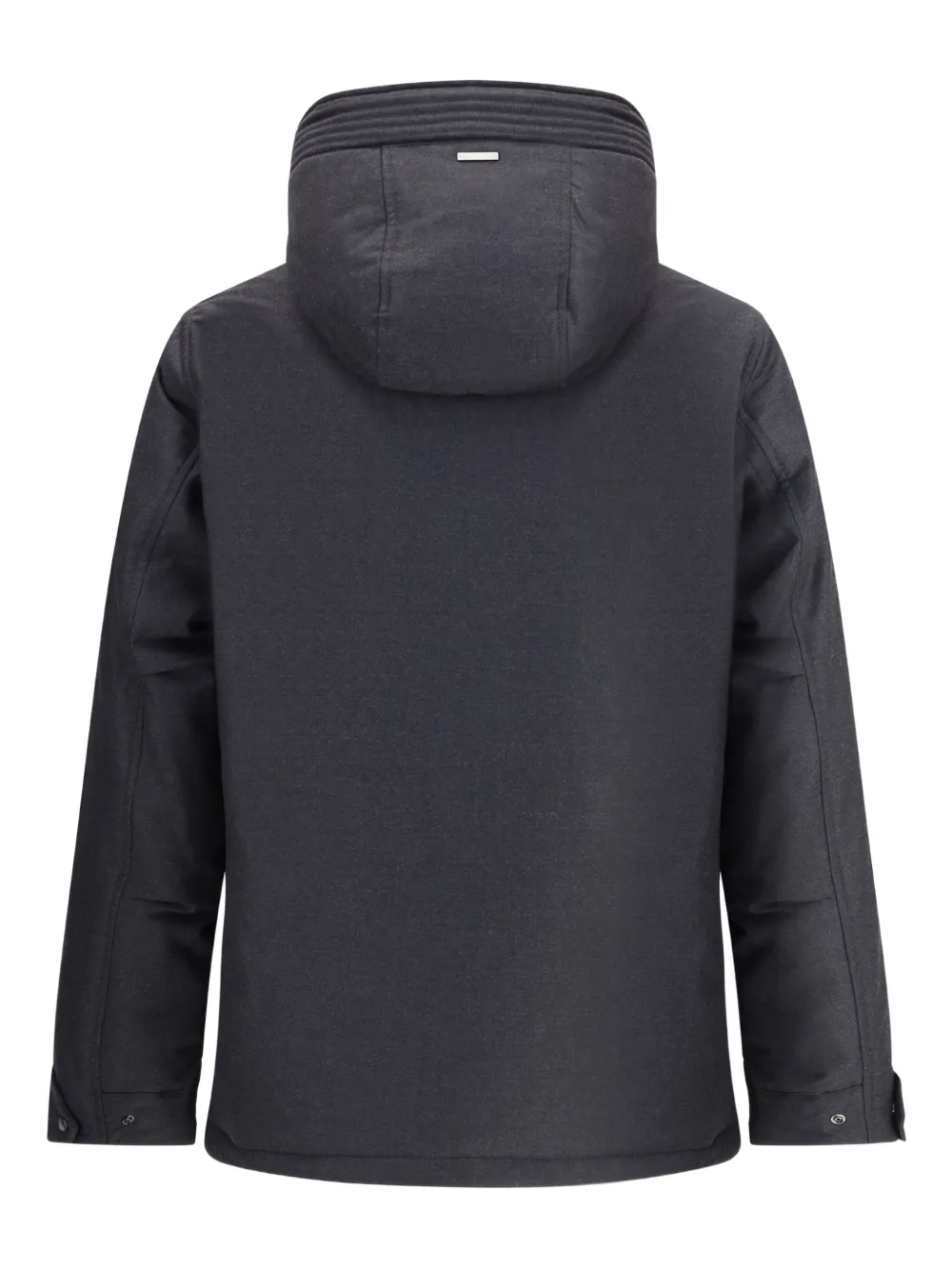 Woolrich Donsjack met trekkoord en capuchon Zwart