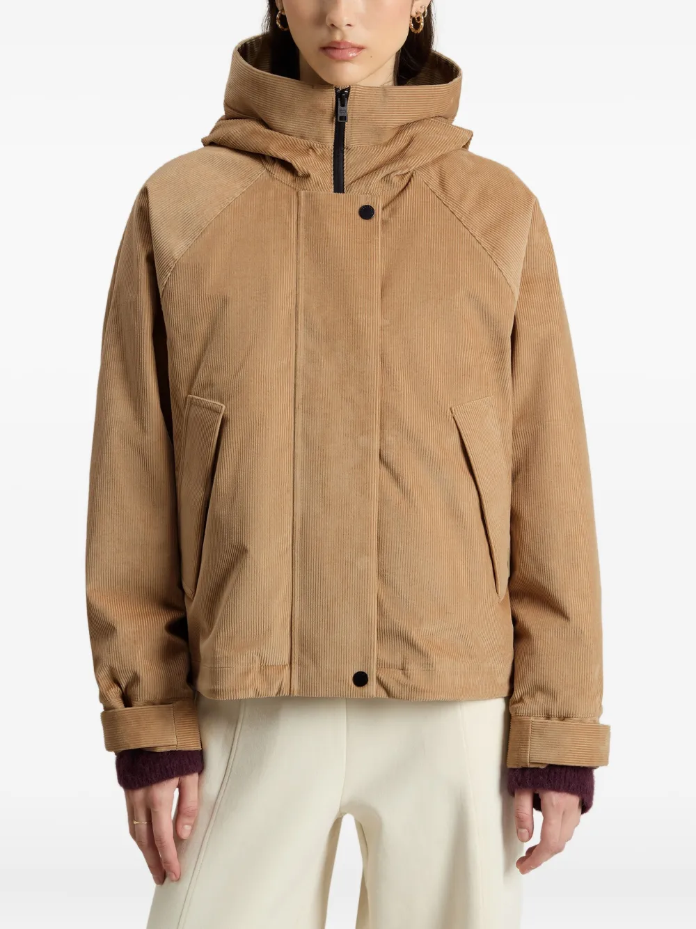 Woolrich Ribfluwelen jack Beige