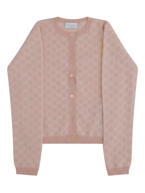 Gucci Kids GG-pattern button cardigan