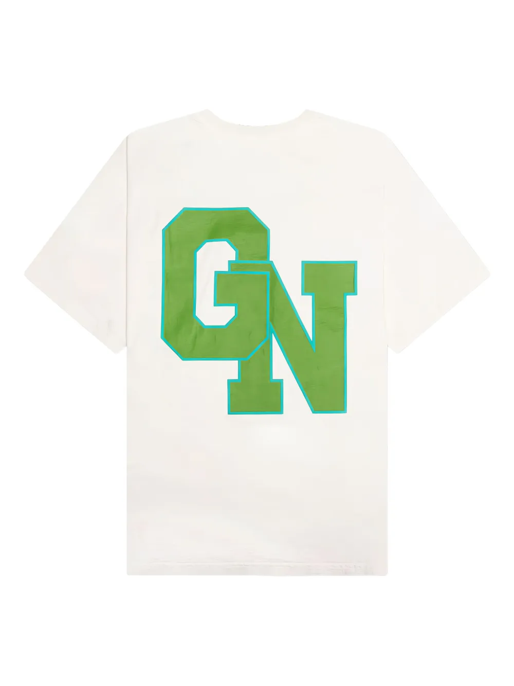 D-R-G-N Symmetry T-shirt met grafische print - Wit