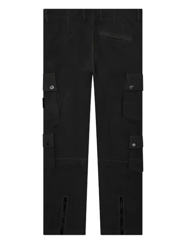 Stone Island コンパスバッジ ジップパンツ | ブラック | FARFETCH JP