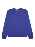 Advisory Board Crystals pocket long-sleeve T-shirt - Blue