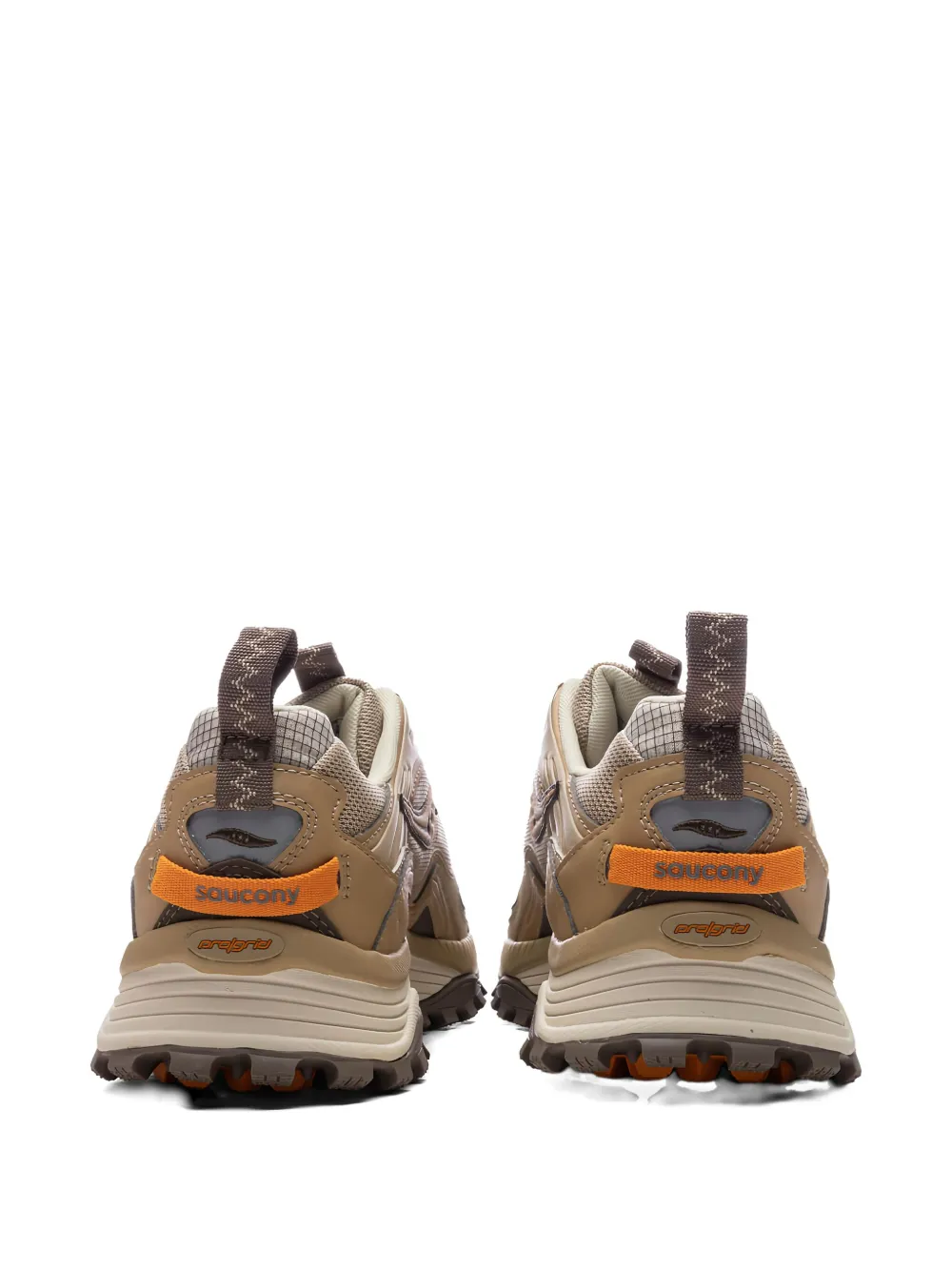 Saucony Grid Aura X Sneakers In Brown
