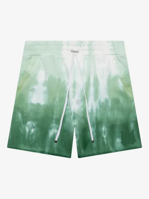 AMIRI shorts con estampado tie-dye y logo