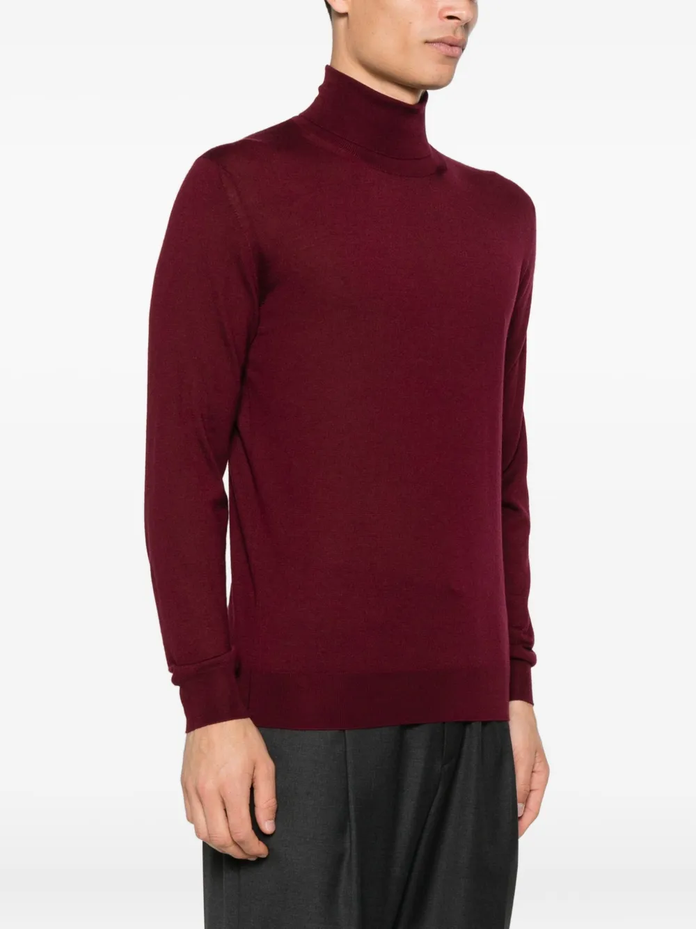 Fedeli Top met col Rood