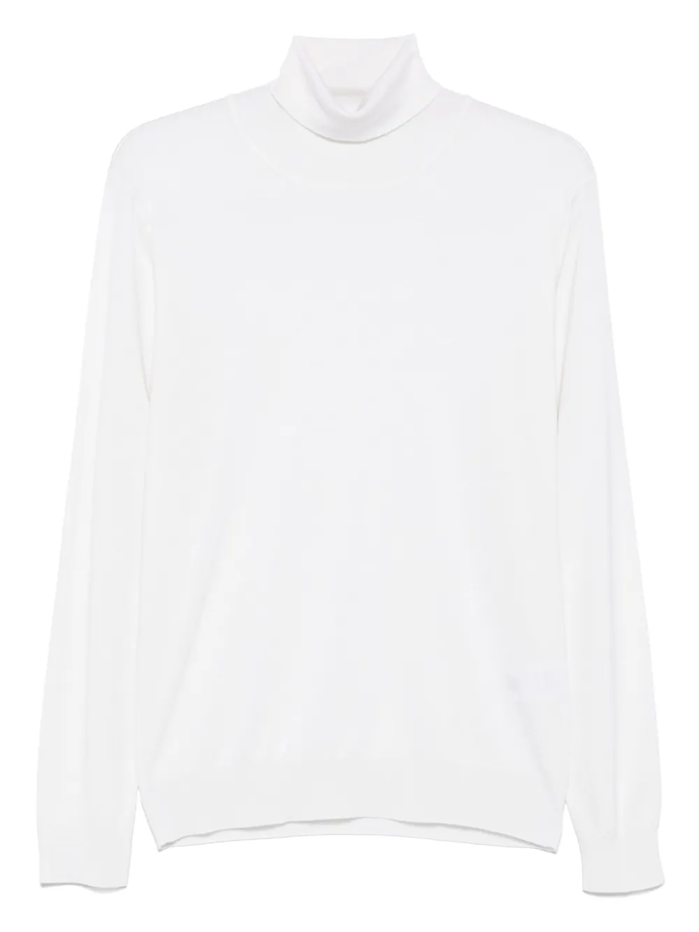 Fedeli roll-neck long-sleeve sweater - ホワイト Fedeli roll-neck long-sleeve sweater - ホワイト