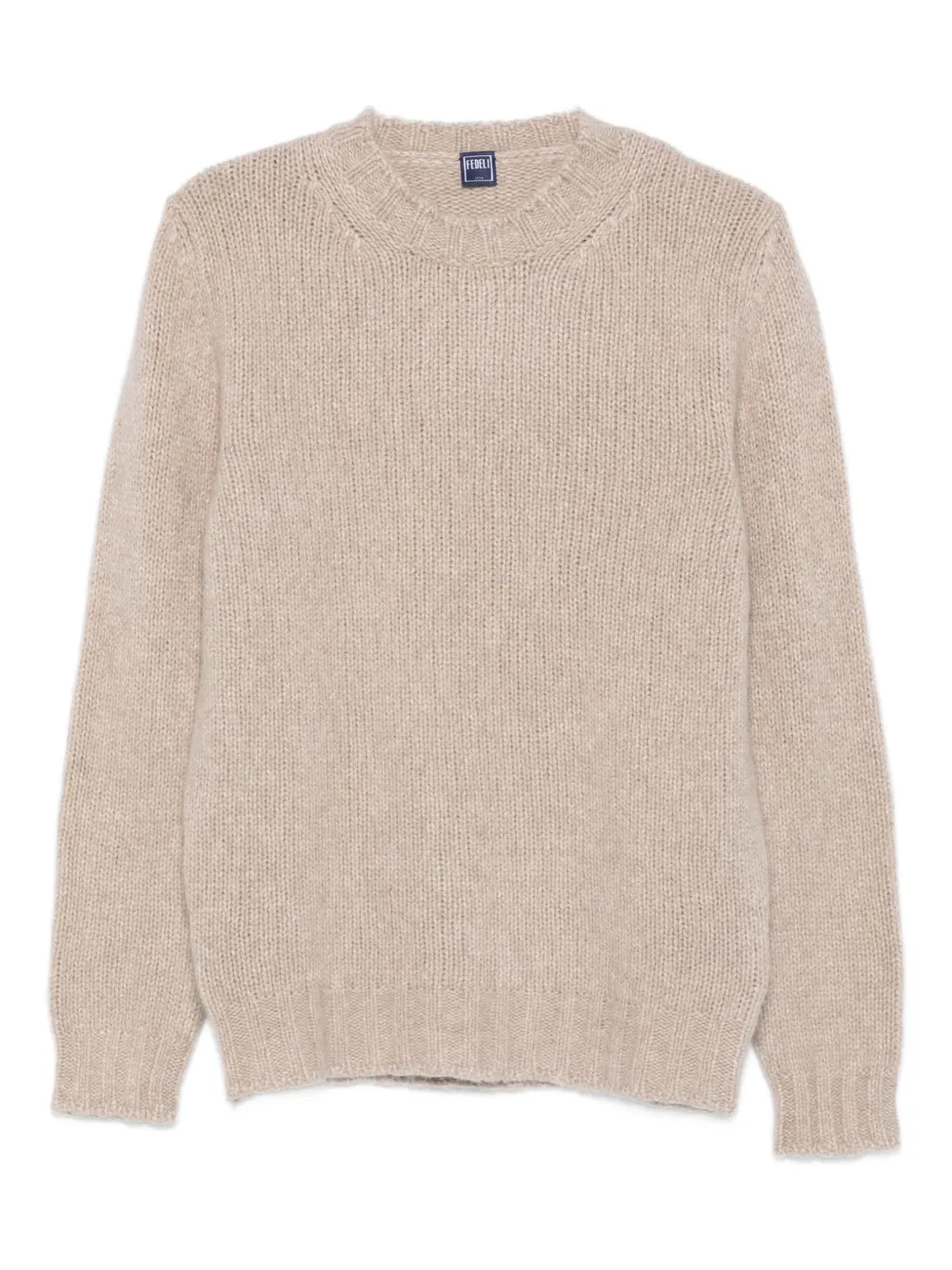 Fedeli crew-neck sweater - ブラウン Fedeli crew-neck sweater - ブラウン