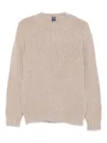 Fedeli crew-neck sweater - Brown
