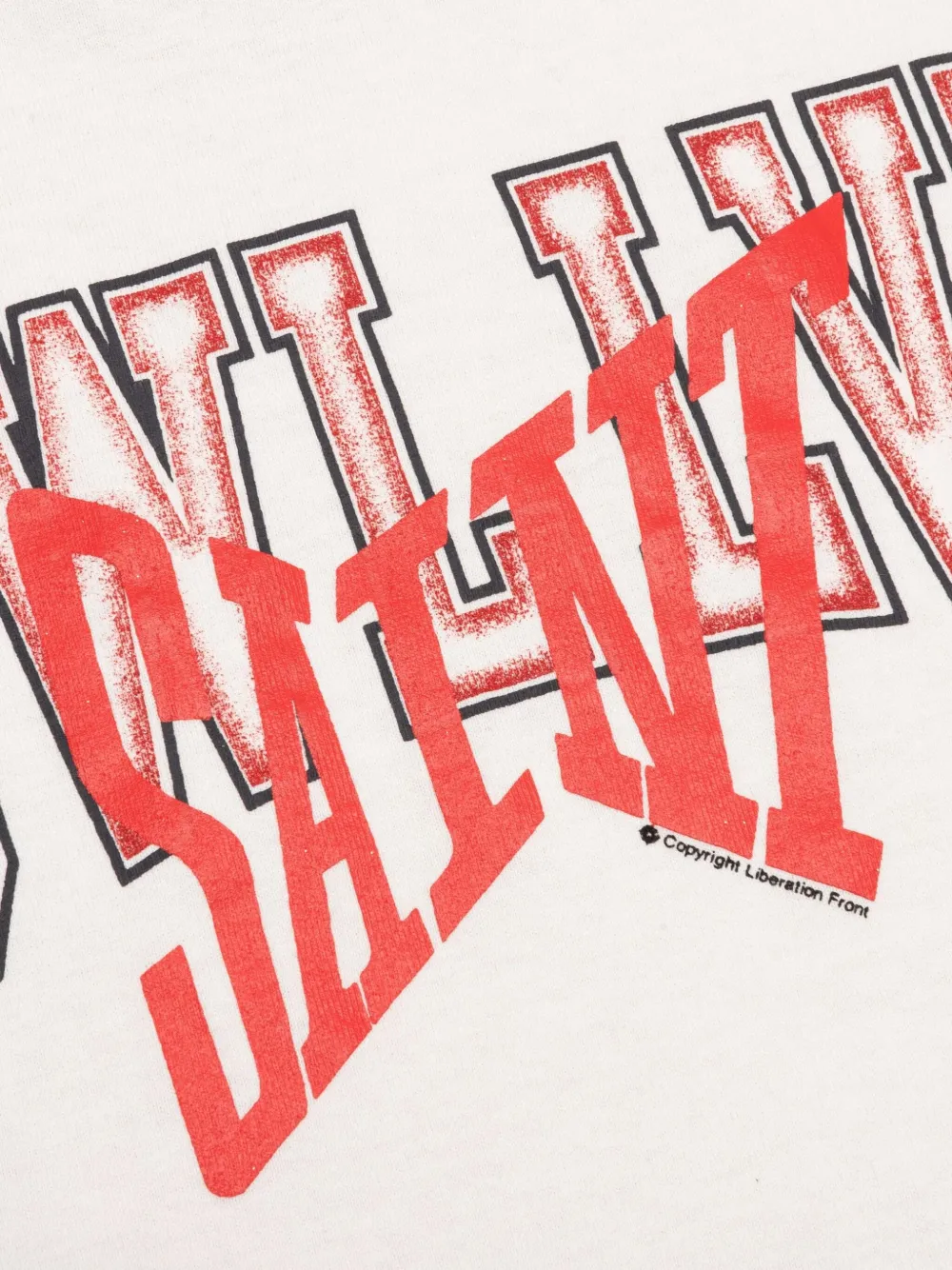 SAINT MXXXXXX x Saint Michael Saint Bowl T-shirt Wit