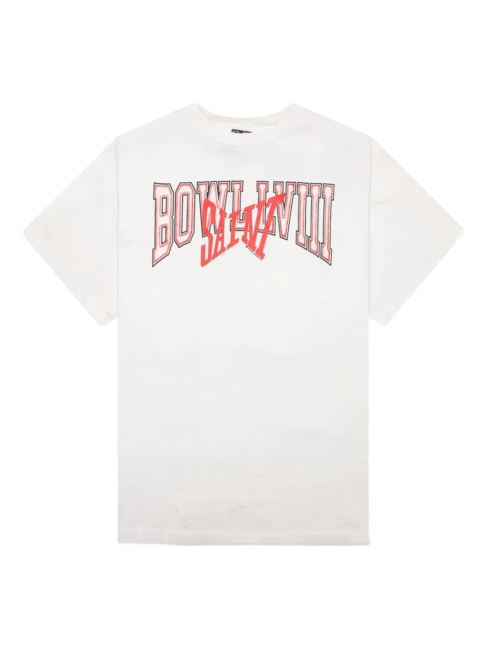 SAINT MXXXXXX x saint michael saint bowl T-shirt | White | Image 1