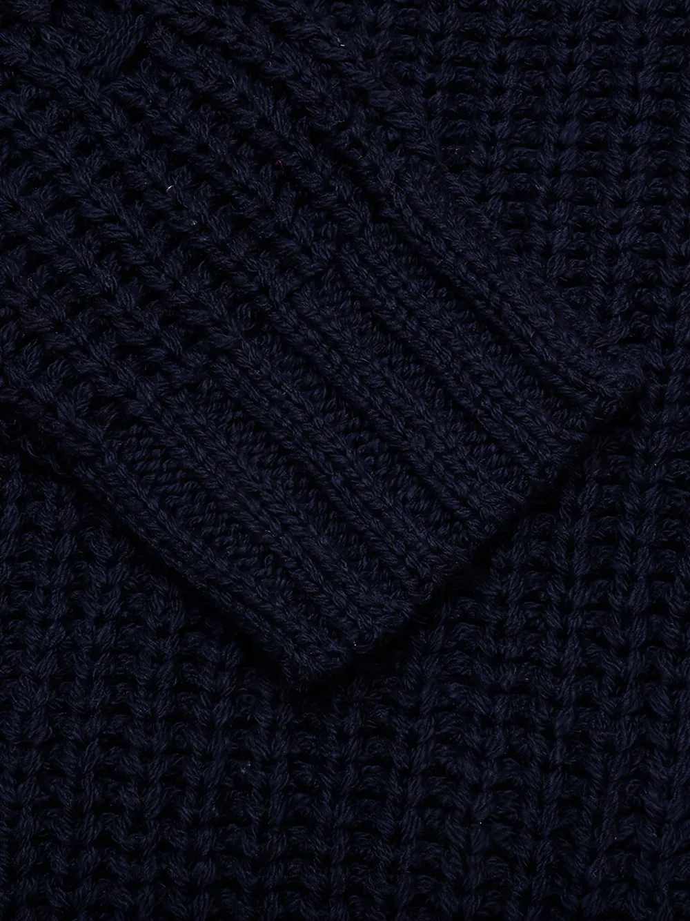 Neighborhood Trui met stikseldetail en ronde hals Blauw