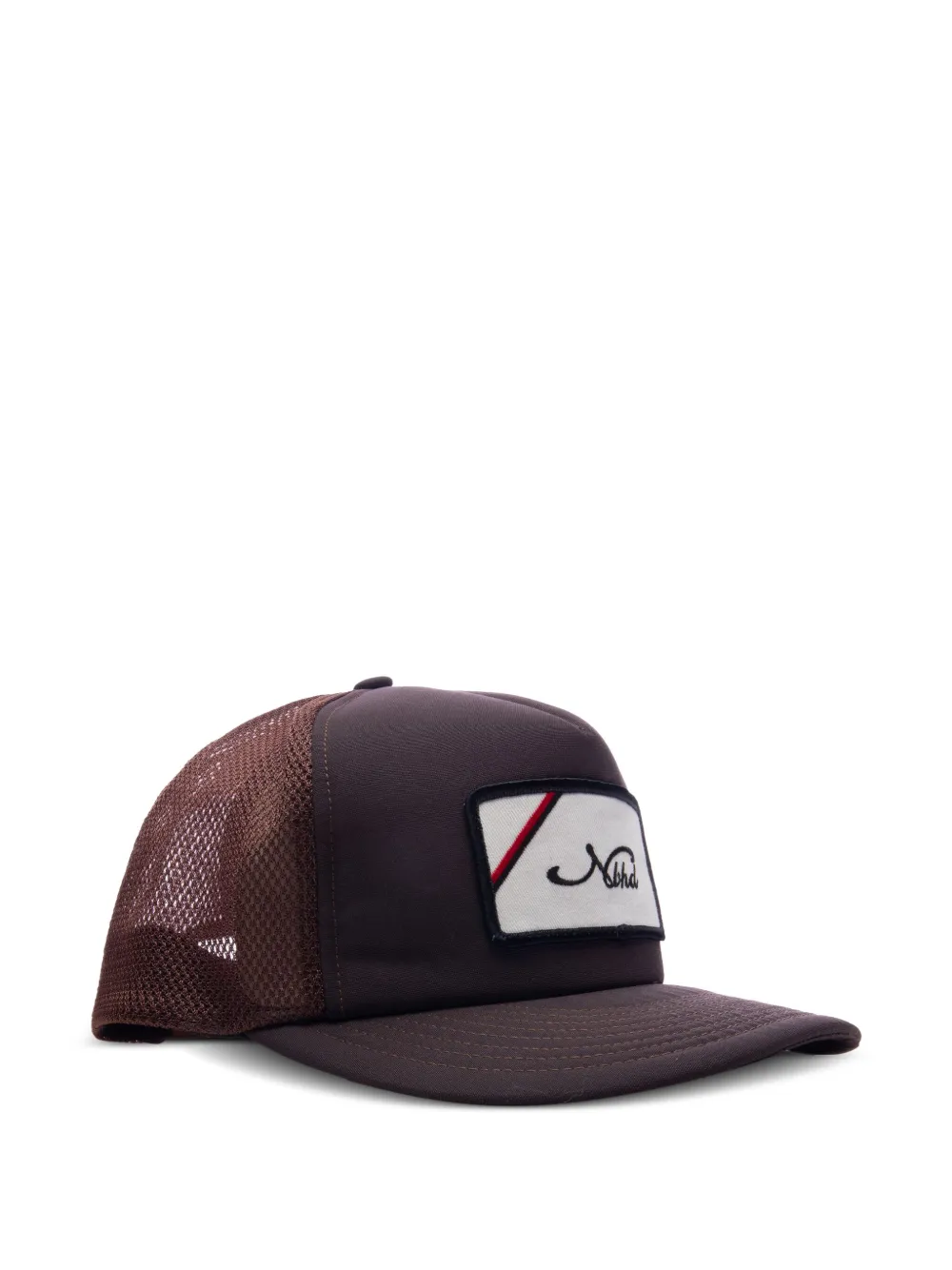 Neighborhood Honkbalpet met logopatch Bruin