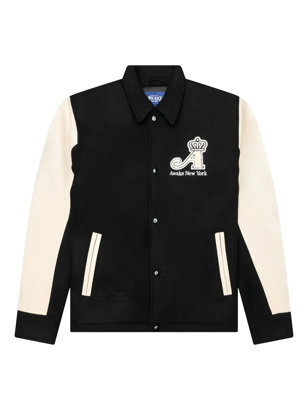 Awake NY panelled bomber jacket - ブラック Awake NY panelled bomber jacket - ブラック