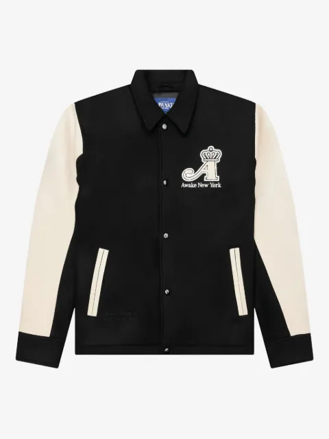 Awake NY panelled bomber jacket