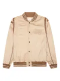 Honor The Gift Oil Head embroidered bomber jacket - Brown