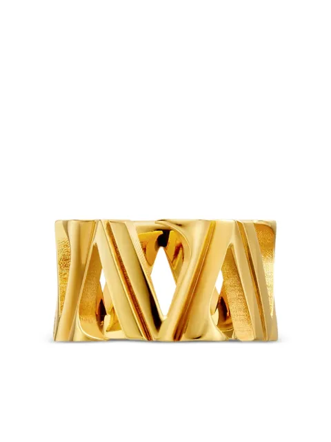 Versace anillo con detalle del logo