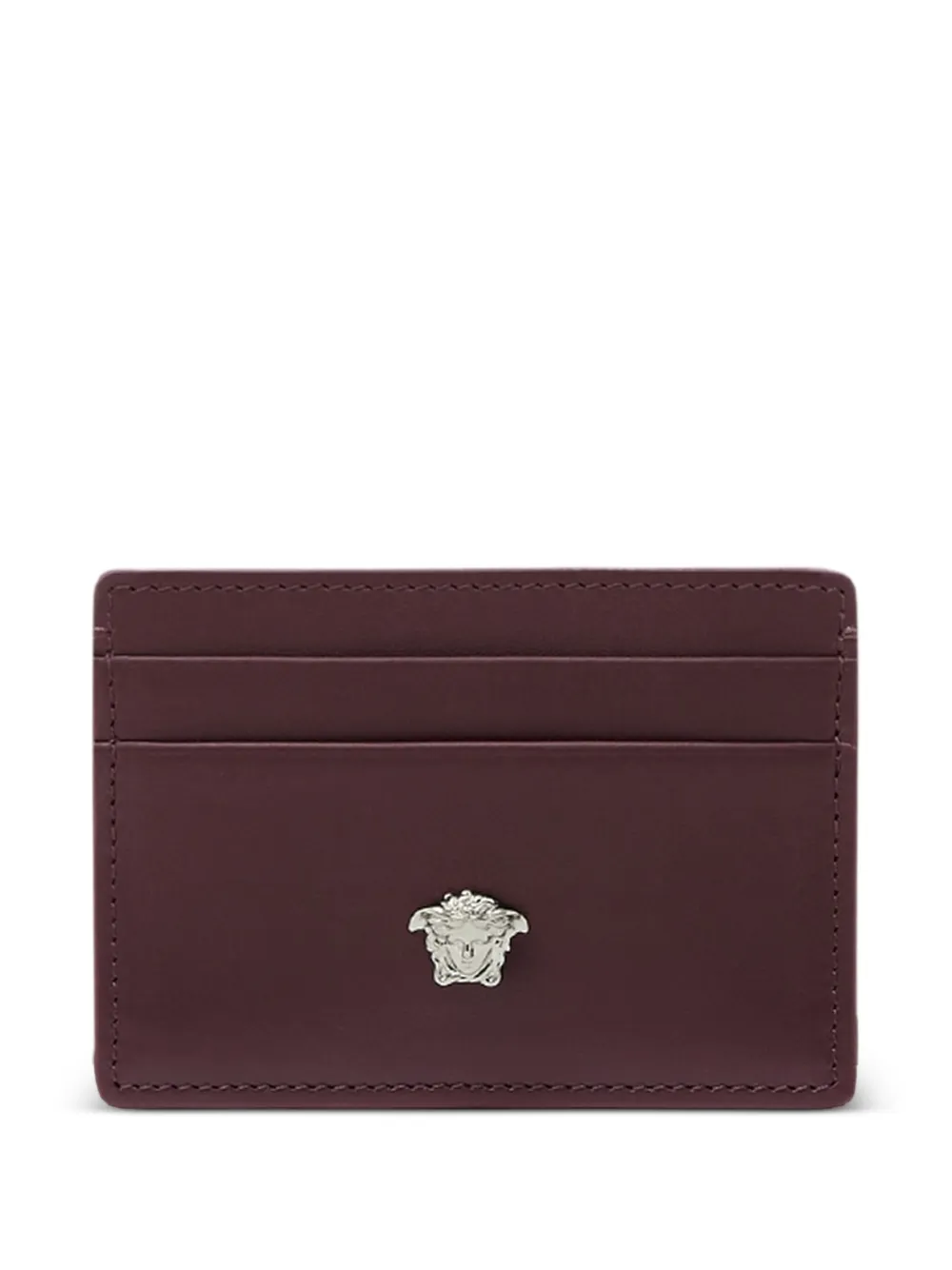 Versace Medusa leather cardholder | Brown | Image 1