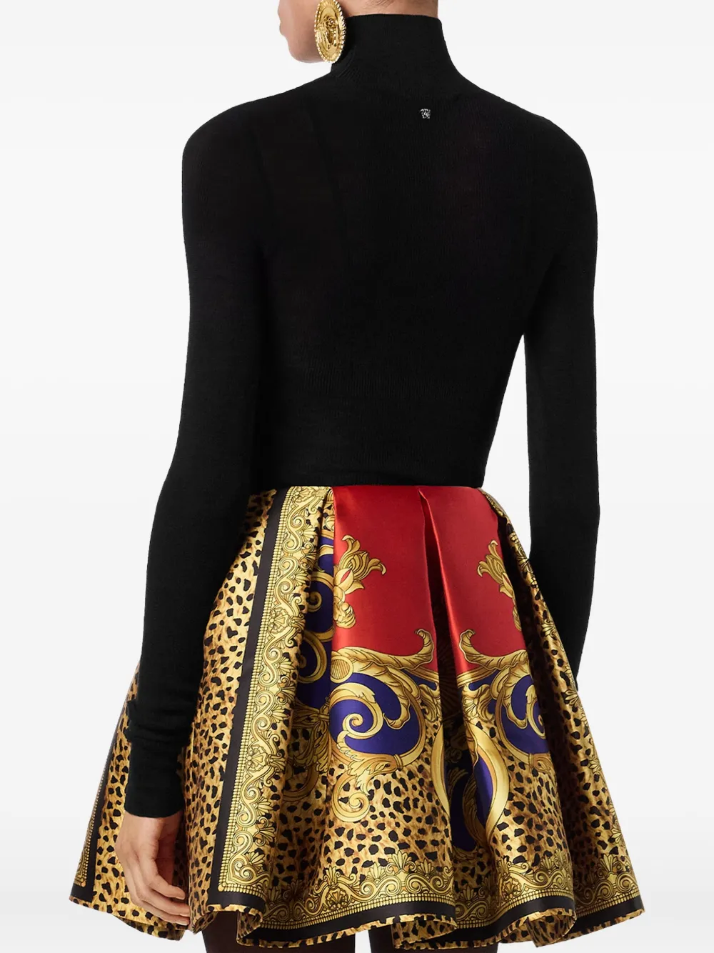 Versace Trui van scheerwol Zwart