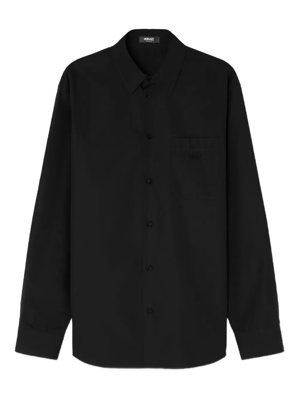 Versace wild cats-print shirt | Black | Image 1
