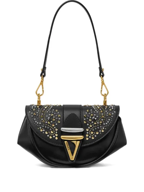 Versace stud-embellished shoulder bag