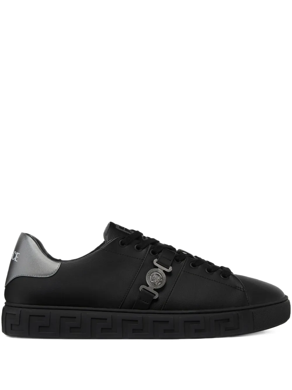 Versace Greca La Medusa-embellished sneakers Black