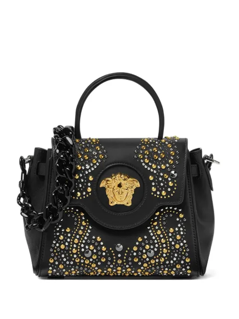 Versace small La Medusa-hardware top-handle tote bag