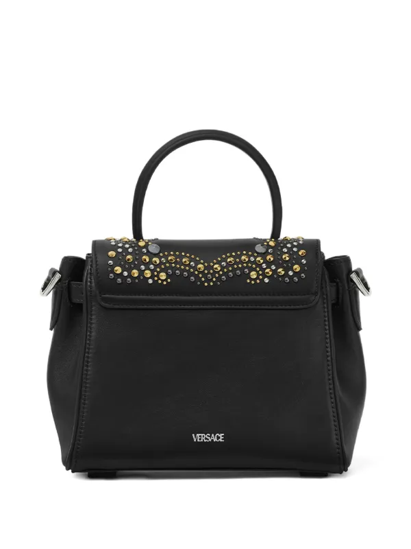 Versace ラ メドゥーサ ハンドバッグ S | ブラック | FARFETCH JP