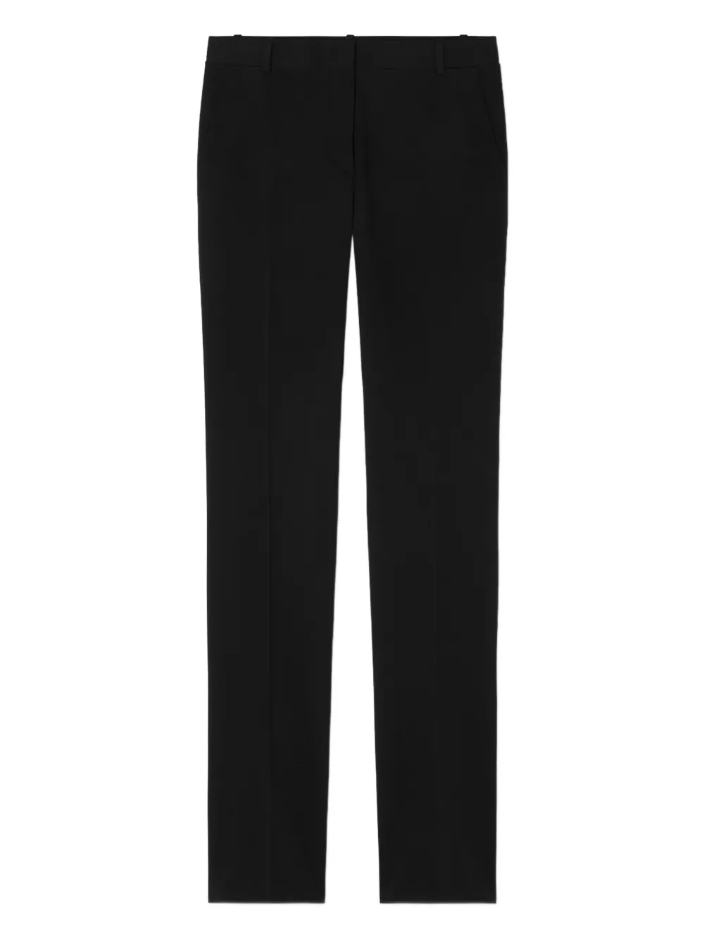 Versace Flared-leg Trousers In Black
