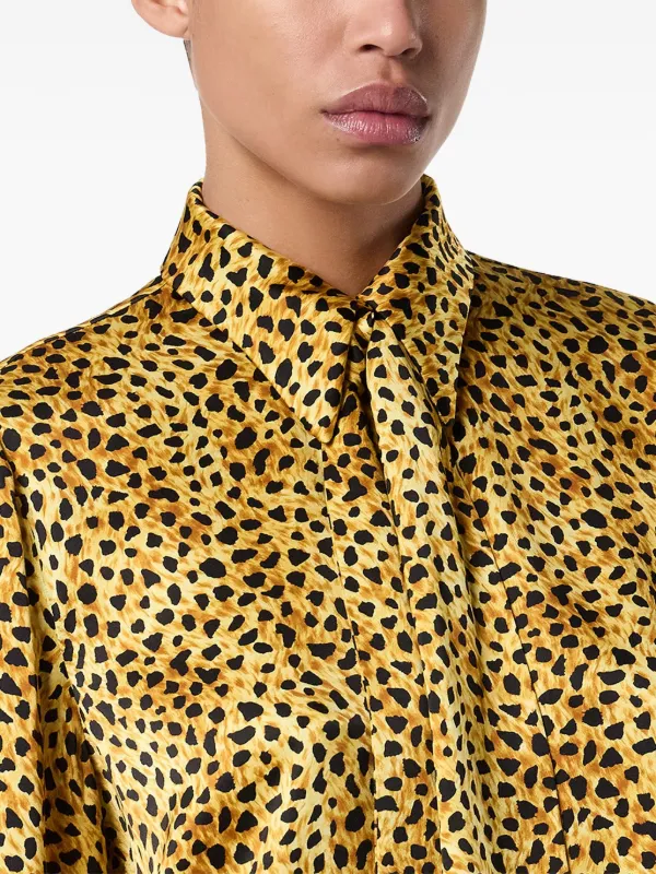 ベルサーチ   ブラウス Versace タイネック ブラウス | イエロー | FARFETCH JP