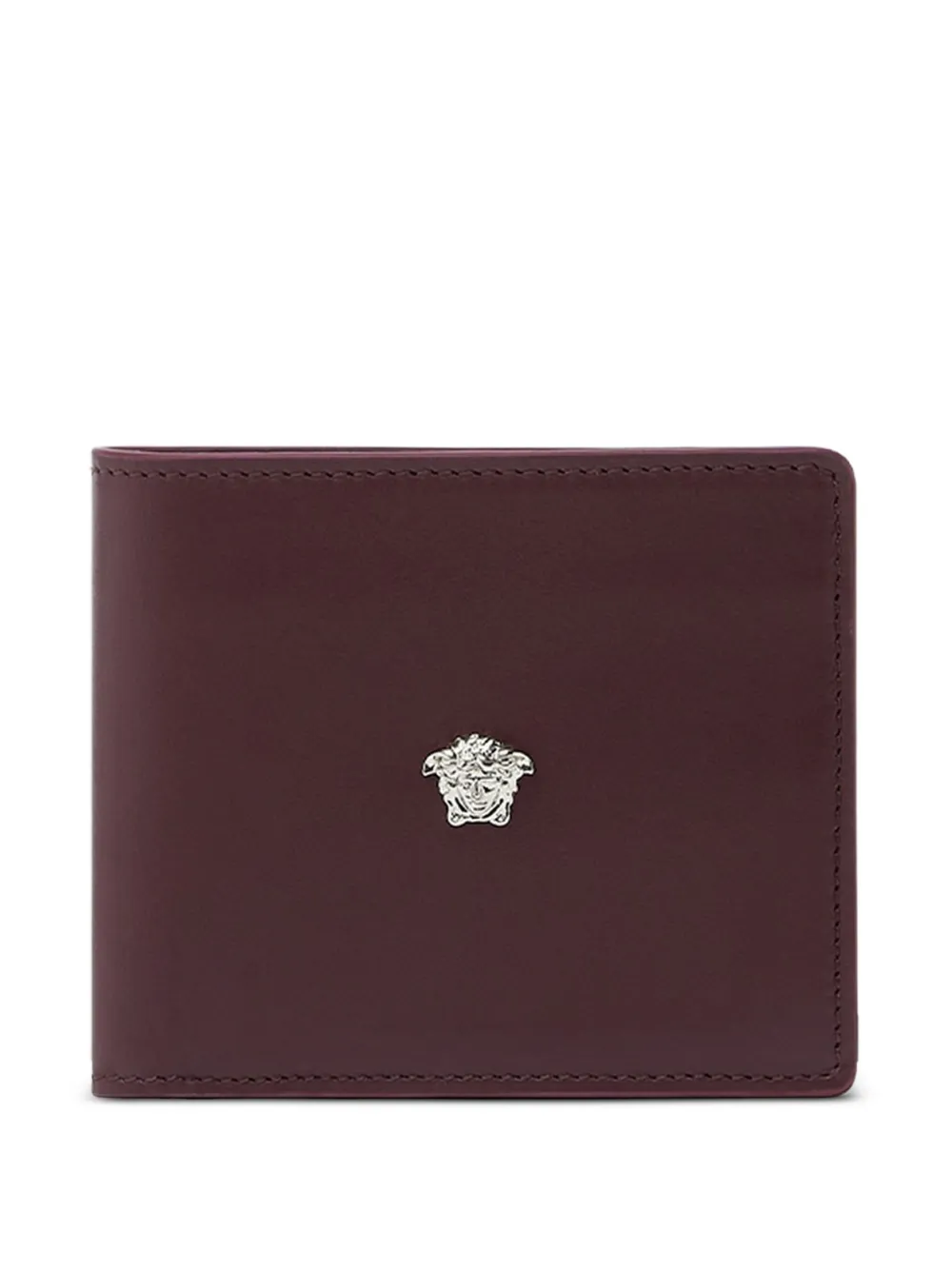 Versace Medusa-plaque leather wallet | Brown | Image 1