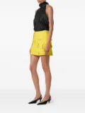 Versace layered ruffled mini skirt - Yellow
