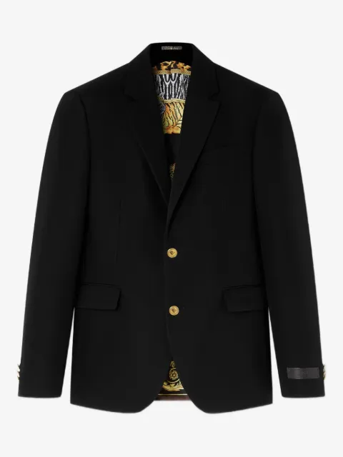 Versace veste à patch logo