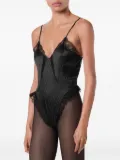Versace lace-trimmed bodysuit - Black